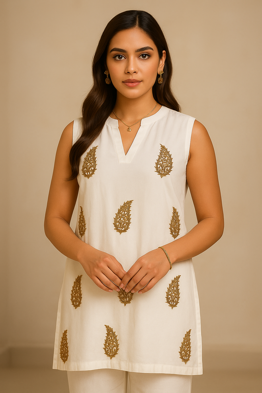 Formé – Off‑White Cotton Silk