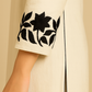 White Embroidered Two‑Piece